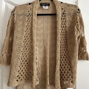 Woven Cover Up Sweater